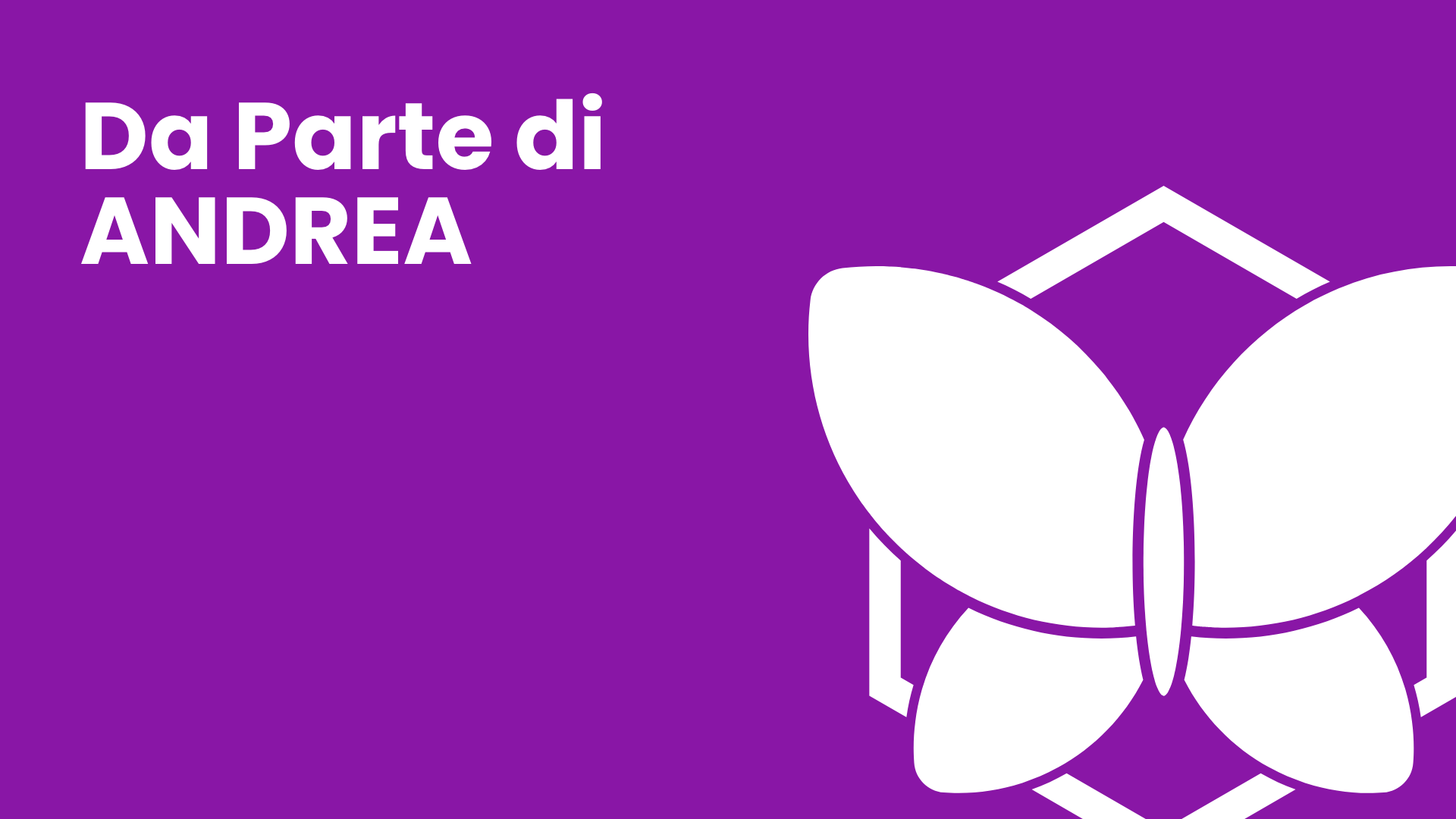 Da parte di Andrea